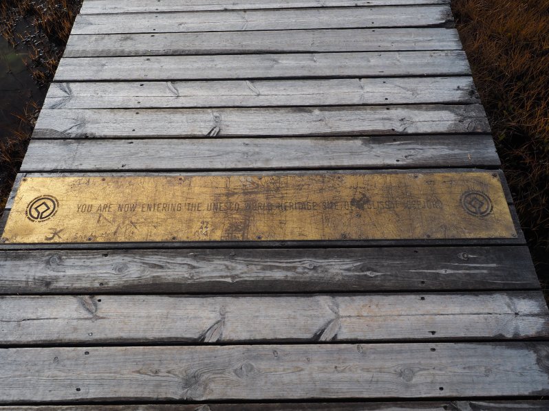 'You are now entering the UNESCO World Heritage site of Ilulissat Icefjord'