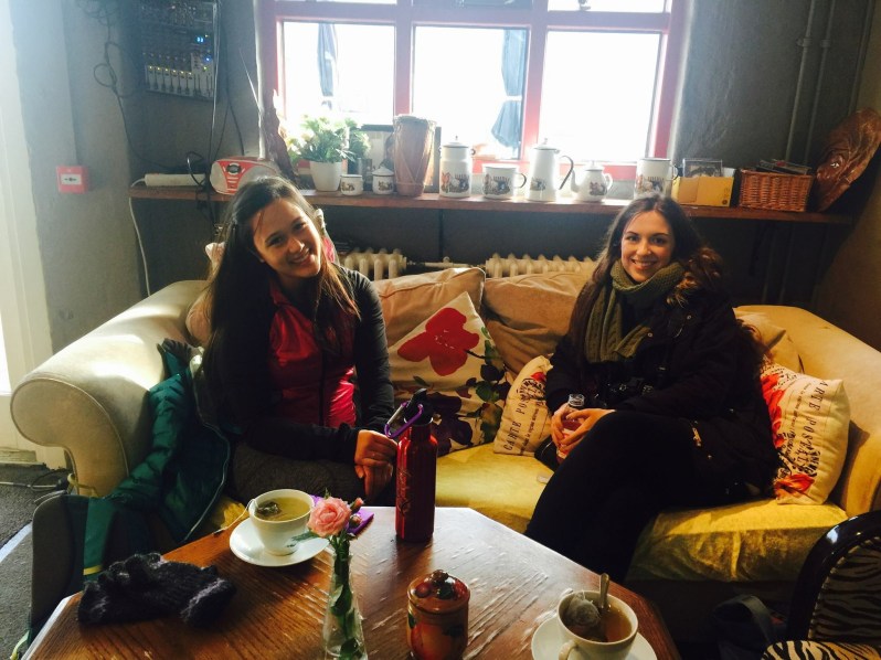 Looking like the Michelin Man in all my layers