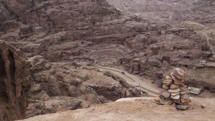 How to hike the 'Secret Trail' to above the Treasury in Petra