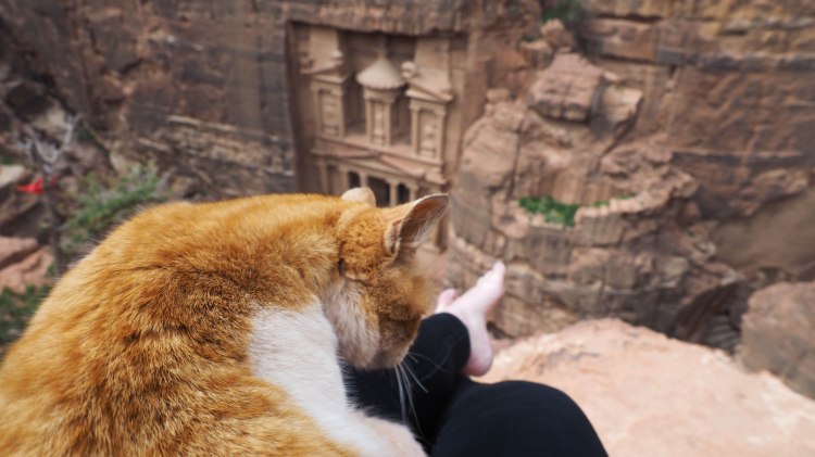 How to hike the 'Secret Trail' to above the Treasury in Petra