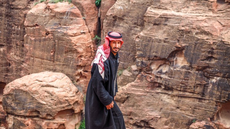 How to hike the 'Secret Trail' to above the Treasury in Petra