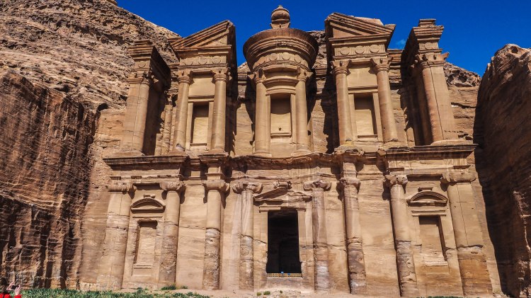 A guide and photo journal about hiking to the Monastery in Petra and why you should NEVER ride a donkey!