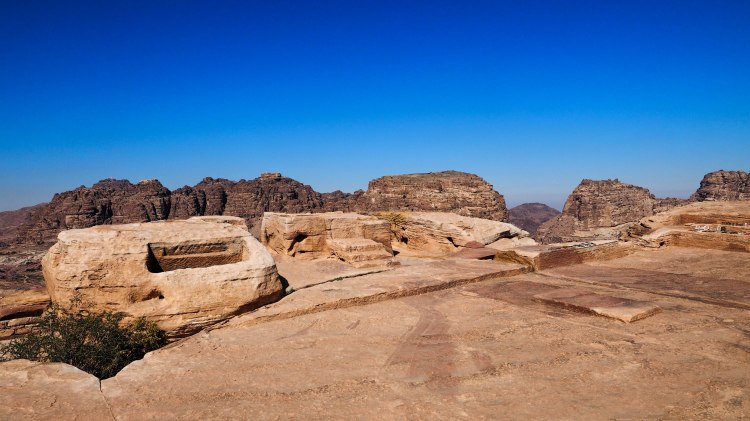 A solo travellers guide to hiking to the High Place of Sacrifice in Petra, Jordan!