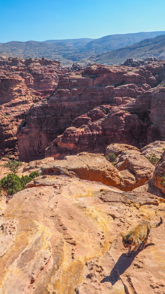 A solo travellers guide to hiking to the High Place of Sacrifice in Petra, Jordan!