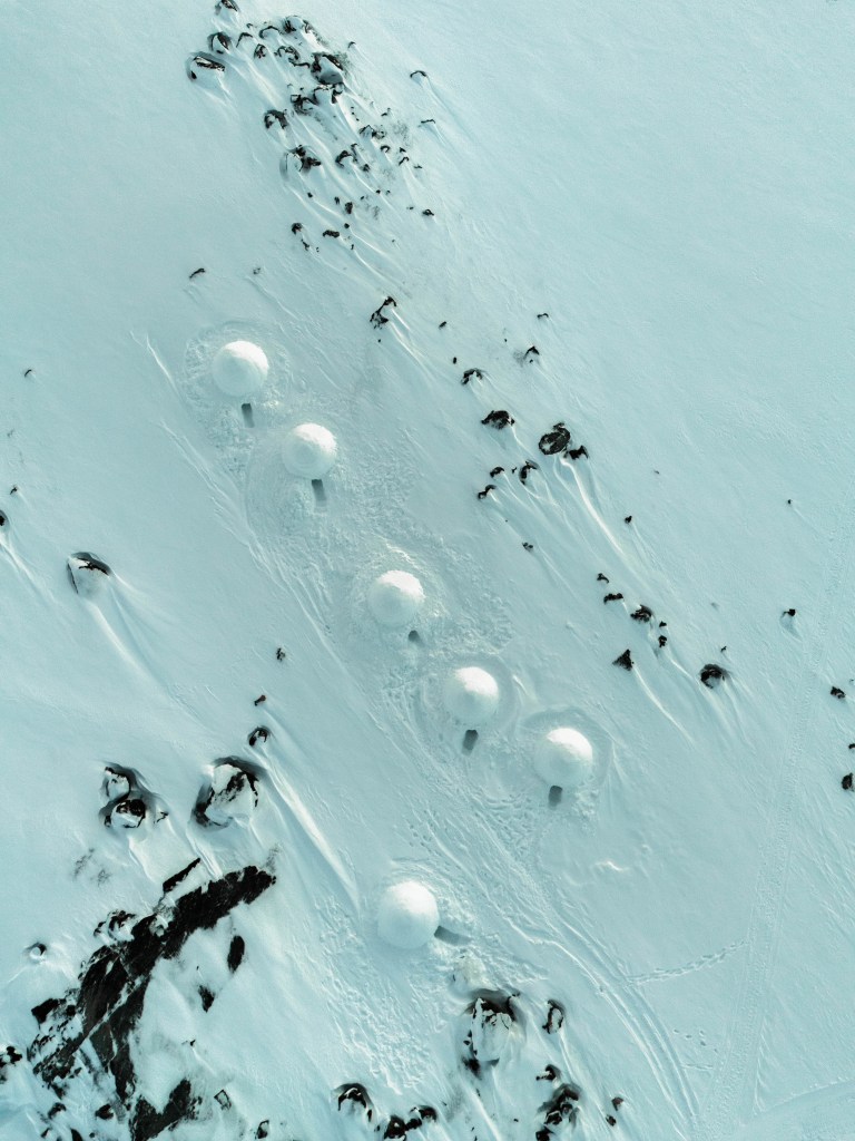 Spending a night at igloo lodge in greenland