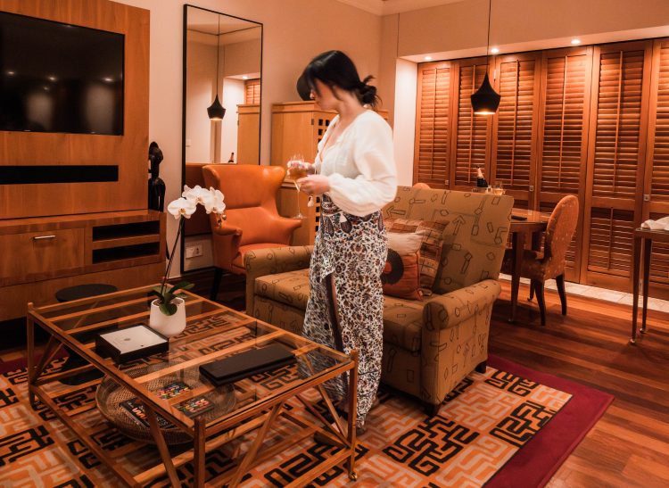 One magical night at the Saxon Hotel in Johannesburg