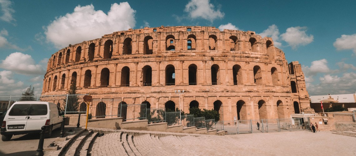 Tunis to Djerba via El Jem - welcome to Tunisia!